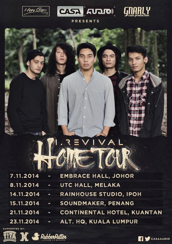 Will be tagging along with the boys of @IRevivalband for their upcoming Home Tour. More details to be announce soon!