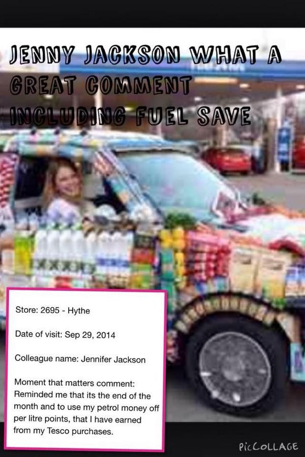 Fantastic comment jenny, promoting fuel save &amp; reminding customers why its great to shop with us <a href="/hamiltoncol/">Colin Hamilton</a> <a href="/M44RNE/">Marne Cheeseman</a>