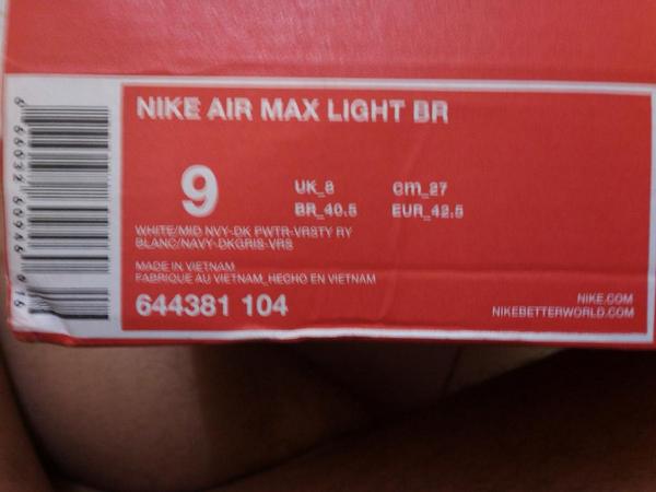 VRVstore's tweet image. Nike Airmax Light breeze size 9us/42,5 idr 800k exclude ongkir. Cp cek bio @SneakickSS @kickSolution