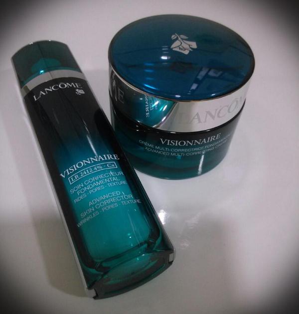 MoraMUA's tweet photo. Vamos a juntar estas dos maravillas maravillosas en mi carita a ver que pasa jajaja #lancome #visionnaire #skincare http://t.co/Jp3Vcl4Lh8