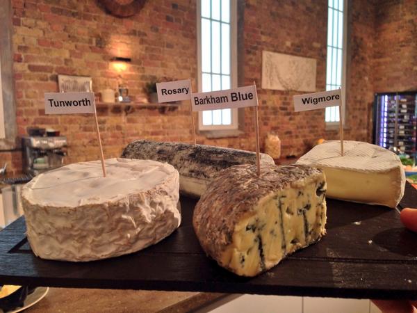 Thanks to <a href="/Wineduphere/">Charlotte</a> for some delightful cheeses! Mmmm English cheese!