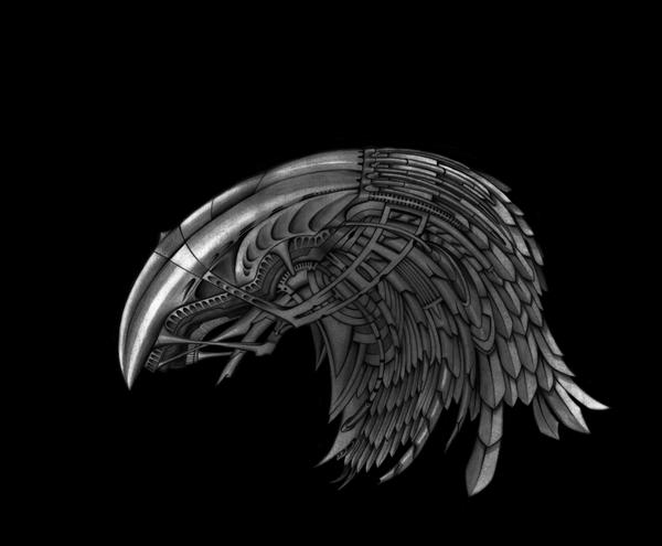 oorganismaa's tweet photo. Dark art Illustration http://t.co/Z0ccA7WdsU