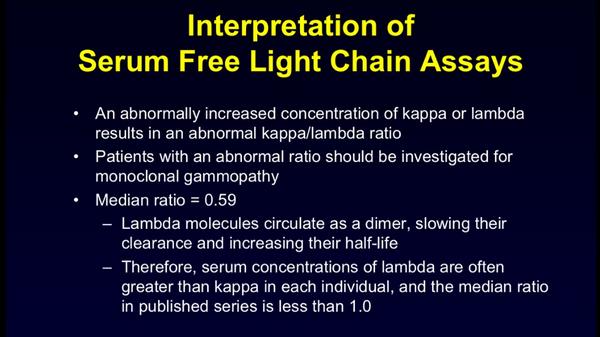 Edgar V. Lerma 🇵🇭 on X: "Serum Free Light Chain Test for Monoclonal  Gammopathy #Nephpearls https://t.co/2tcoDessPu http://t.co/O32qFJH9AD" / X