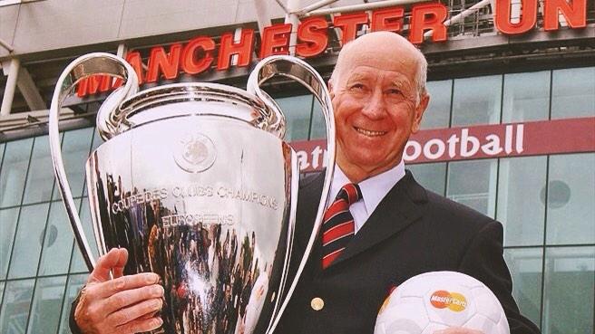 " Happy 77th birthday, Sir Bobby Charlton. - 