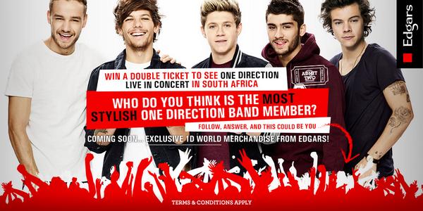 EdgarsFashion's tweet photo. Need 2 tickets to 1D's sold out show? OMG yes! Enter here & retweet #winwithEdgars http://t.co/Y7pwYxqwwH http://t.co/MFBwoEDTqy