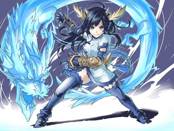 パズドラ Puzzle Dragon Twitterren パズドラ 可愛い女性キャラ 青龍 カリン T Co Rupecijxzd パズドラ