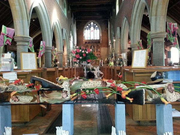 eginbloom's tweet image. Fab time @StMaryEGEG flower club flower festival. Wonderful displays. Thank u 4 letting us b part of it.