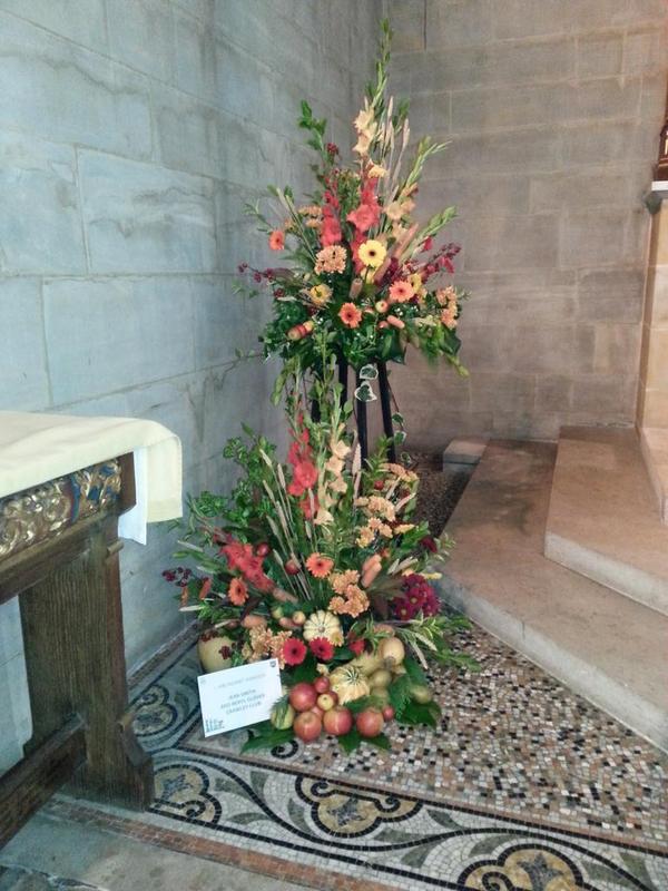 eginbloom's tweet image. Fab time @StMaryEGEG flower club flower festival. Wonderful displays. Thank u 4 letting us b part of it.