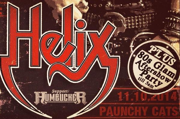 ♫ #TONIGHT #Lichtenfels #Germany at #PaunchyCats #Helix #RockYou #HeavyMetalLove #HardRock #HeavyMetal #ClassicRock