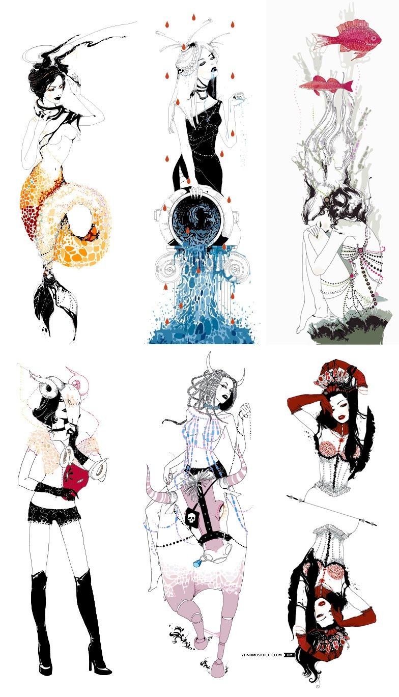 تويتر Karin Kariwanz على تويتر モスクワのイラストレーターyana Moskaluk エルテっぽいアールデコ調のイラストとかも素敵 Http T Co 42j52t9wrx Http T Co 4sqh6un7ke