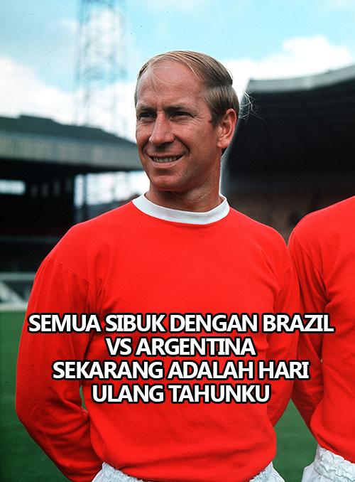 Happy birthday, Sir Bobby Charlton!   