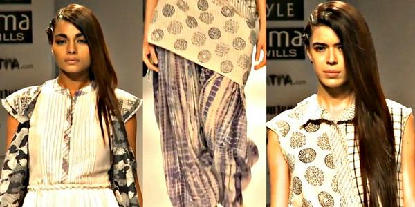 Boldsky's tweet photo. Cap Sleeves & Patiyalas Rocking the ramp by @urvashi_kaur at #WIFW #WIFW15 @WillsLifestyle @TheFDCI @itcfiamadiwills http://t.co/tBTHCIhALg