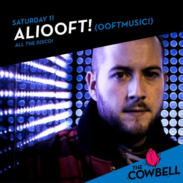 We've got Aliooft! from <a href="/OOFT_Music/">OOFT! Music</a> ramping it up for Saturday night <a href="/LDNCocktailWeek/">Betty Baldwin</a> -'Mon down! #morecowbell #LCW14