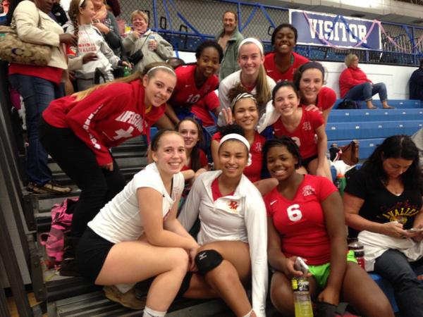 VB advances to 2nd Rd of sectionals after def. Reading in 3. Next up CHCA on 10/13 @7 at WyomingHS. ONWARD!