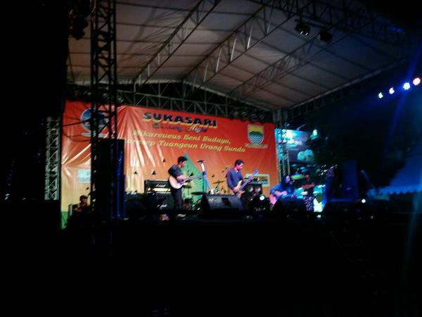 Dipanggung nih ! Yess !! #SukasariCulinaryNight