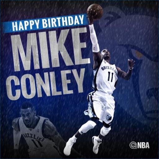 Join us in wishing Mike Conley Jr. a HAPPY BIRTHDAY!  