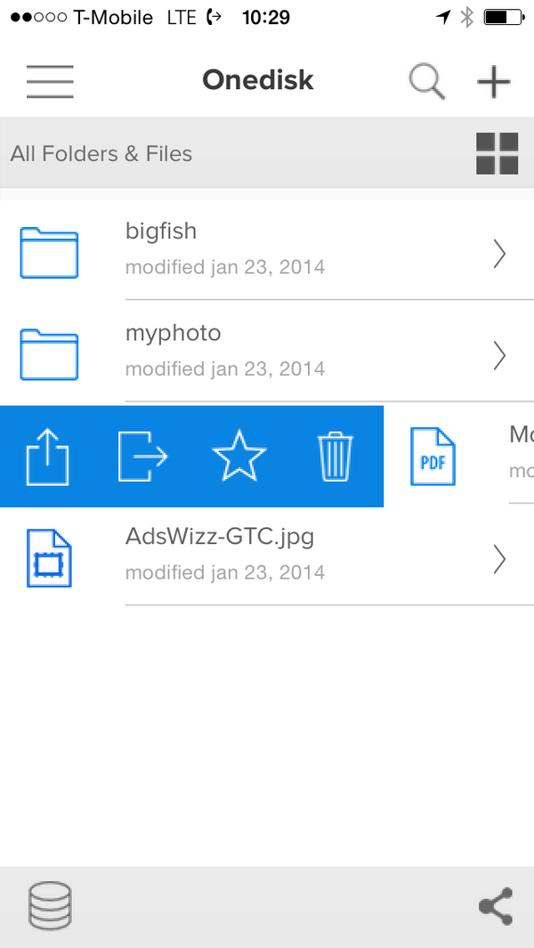 Almost there :) Here's another screenshot. Get your invitation! onediskapp.com #onedisk #cloud #storage