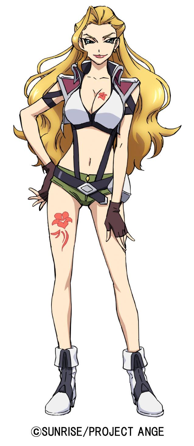 クロスアンジュ Official ゾーラ Cv 根谷美智子 パラメイル第一中隊隊長 何度も死線を超えてきた 経験豊富なベテランライダー 皆から慕われているが 手癖が悪い点が玉にキズな女性 クロスアンジュ 宣伝しょう Http T Co h1rk849w