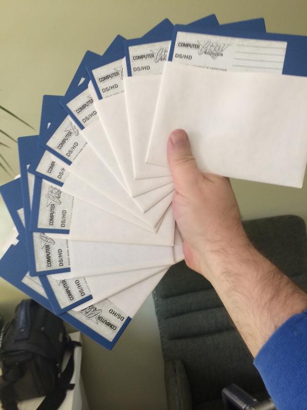 iowahawkblog's tweet photo. Double Side / High Density, bitchez #ComputerCity #MakeItRain http://t.co/FFDTK3dzmk
