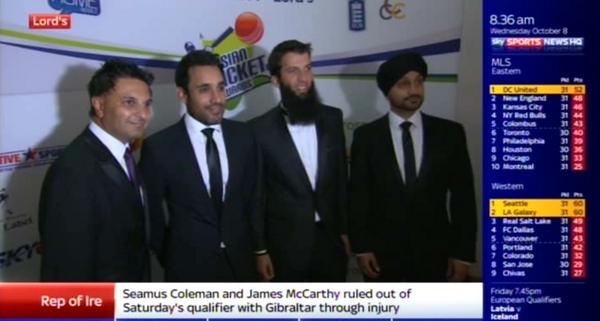 BaljitRihal's tweet photo. The @ACricketAwards featured on @SkySportsNewsHQ last week - @ravibopara @JasJassal01 @LookASingh #ACA2014 http://t.co/wCCkT7KQ5P