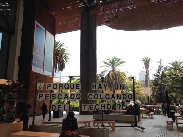 ¿Porque hay un pescado colgado del techo ? #proyectopregunta en <a href="/comedorengam/">Comedor</a>