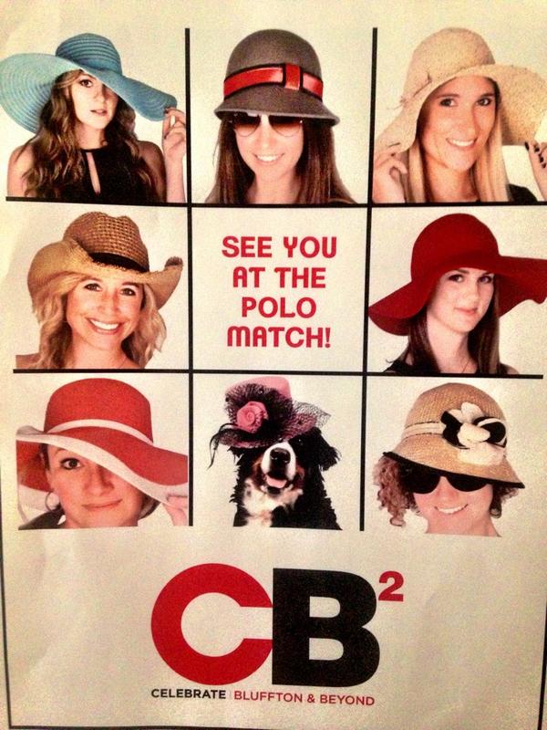 The whole crew will be at the Rose Hill Polo Match tomorrow at noon. Come say hello at the CB2 tent!