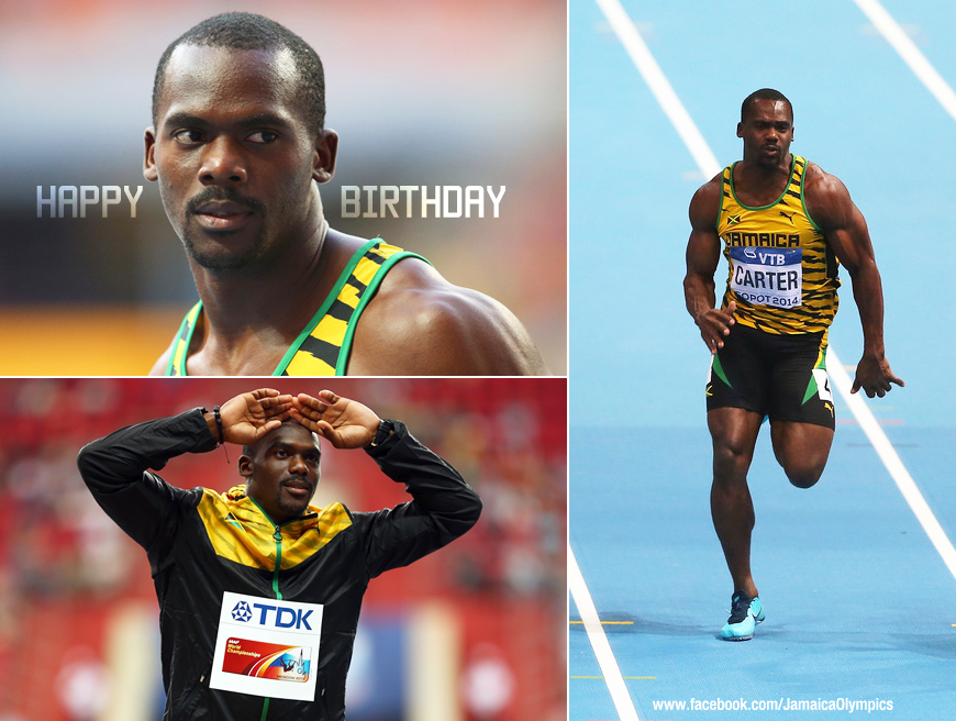 We would like to wish double Olympic gold medalist Nesta Carter OD Happy Birthday! Have a great one 