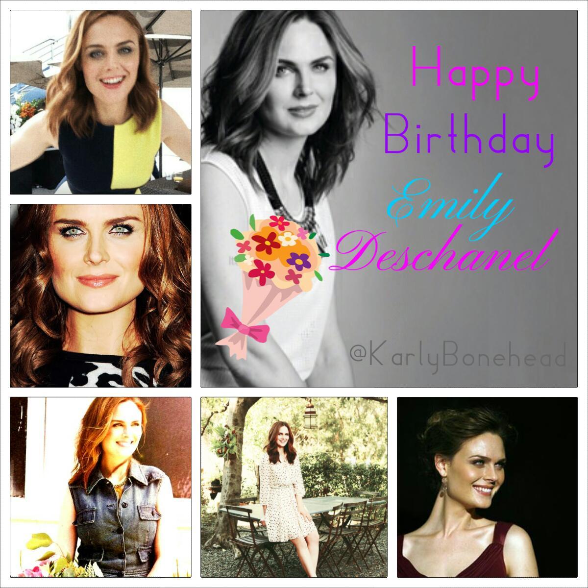 Happy Birthday to our dear Emily Deschanel. We love you.  