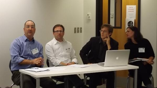 DigitalKeywords's tweet image. Here's a sneak peek from yesterday's opening panel; more pictures to come in the next few days. #digitalkeywords