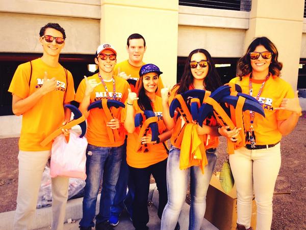 UTEPMST's tweet image. Miner Street-Teamers just took off to visit YOUR tailgate with tons of great prizes!! Where are you fans!?  #gameday