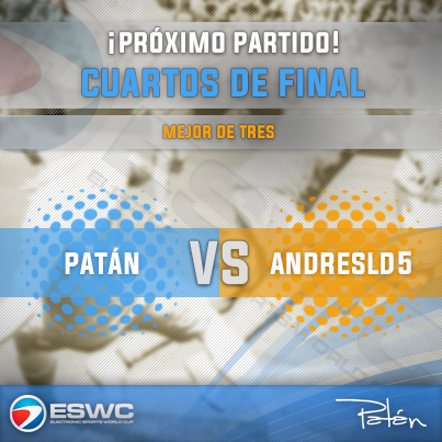 PatanRex's tweet photo. En breve estaré jugando vs. AndresLD5 por los cuartos de final.

http://t.co/TCsDiJtCz1

#GoPatan! #ESWCArgentina http://t.co/ODLqgBQW2m