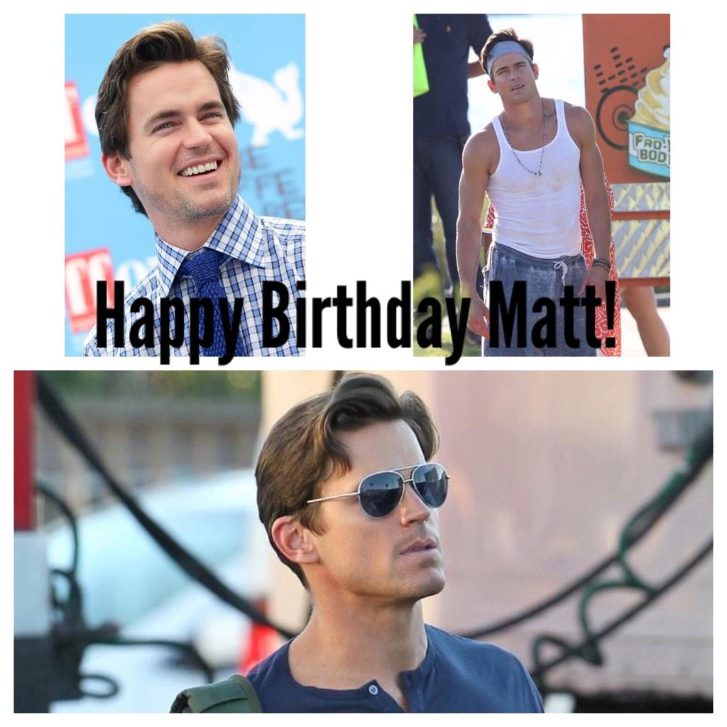Happy birthday again to the one and only Matt Bomer.. 