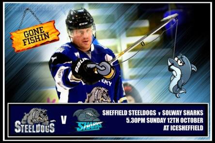 We'll see you tomorrow as we have The Brit Pack v Solway Sharks at 5:30 back at the Pound. Future Steeldogs icing.