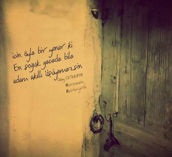oktaycetinkaya's tweet photo. İçin öyle bir yanar ki ... http://t.co/TGnlwgD8ZL