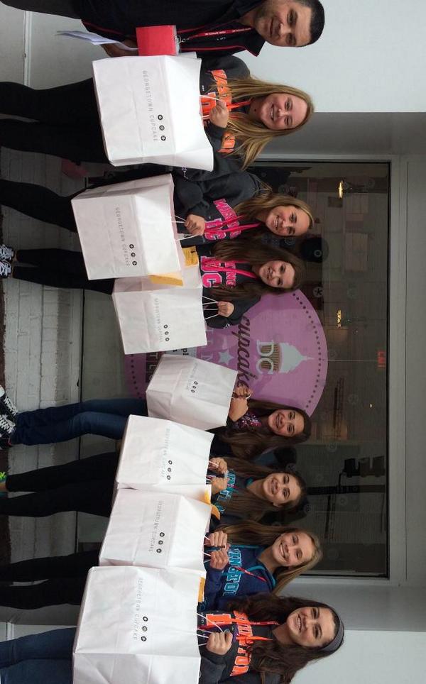 BMallo22's tweet photo. Century kills it at Georgetown Cupcakes 🍰 #squad #dccupcake @GTownCupcake http://t.co/IWMZ1OaDj6