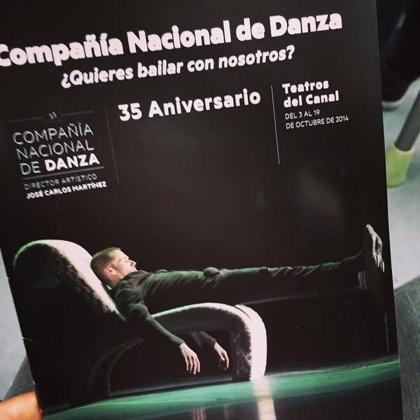 Revolución en la @cndanzaspain para celebrar su 35 Aniversario en los @TeatrosCanal