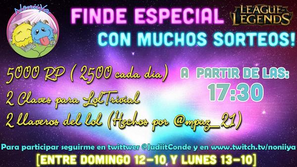 JudiitConde's tweet photo. ESPECIAL CON SORTEITOS!!!  Entre mañana domingo y el lunes! Gracias a @WhiteTigerClub y a @mpaz_21!! RT RT RT !! ^^ http://t.co/DXRy98ssvn