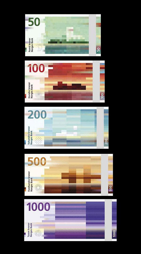 trendhunter's tweet photo. Pixelated Banknote Makovers http://t.co/Uawxwj3ggn #ArtDesign http://t.co/l4rzxHXywW