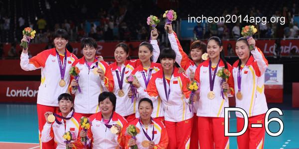 6 days to go until <a href="/Incheon2014APG/">Incheon 2014 APG</a>! Watch out for Chinese sitting volleyball team there! <a href="/ParaVolley/">World ParaVolley</a>