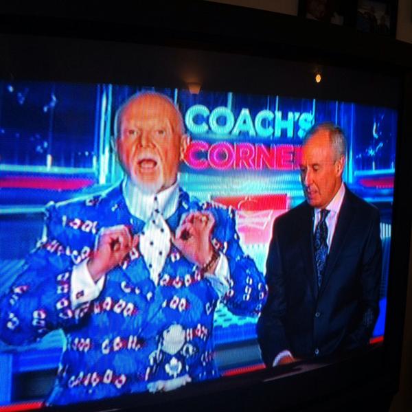 NEW CANADA JACKET FOR <a href="/hockeynight/">Hockey Night in Canada</a> OPENING NIGHT! (THUMBS UP)