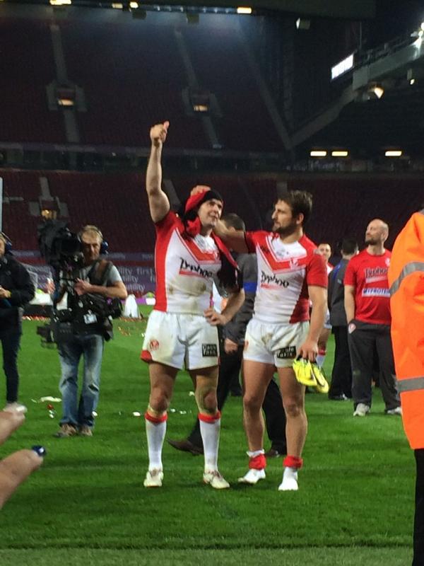 alcockm9's tweet photo. Thank you @Saints1890 You've made dreams come alive! Awesome night! So proud to be a Saint! @TommyMak21 @pwello80 http://t.co/ZbPcRMo3Ux