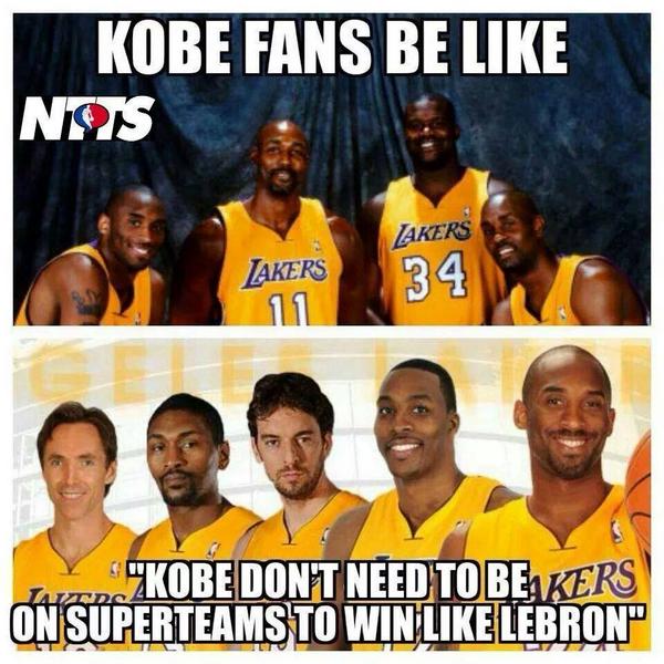 NBA Meme Team on Twitter: "Kobe fans be like.. http://t.co/fyU6ToPu81"