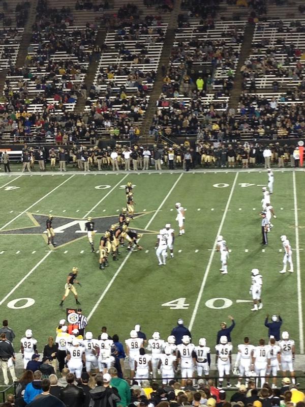 april_freeman's tweet image. A little CSU vs Vandy action to get Fall break started #fallisforfootball #causeimallaboutthemBUCS