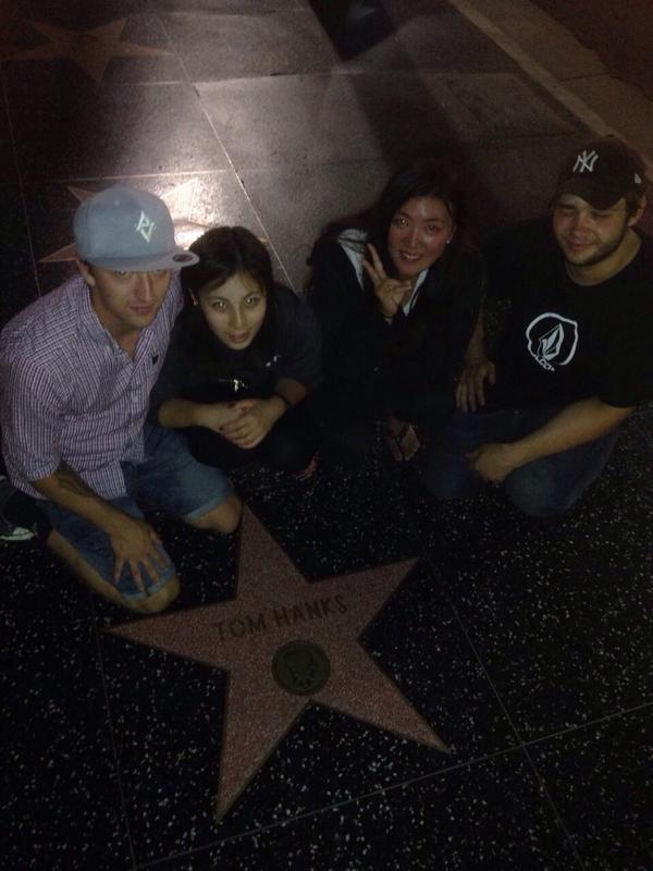dabengtsson's tweet photo. Lovely dinner with @au_0304 and Emil and Hiroka. :) http://t.co/Y8gYLtIL96