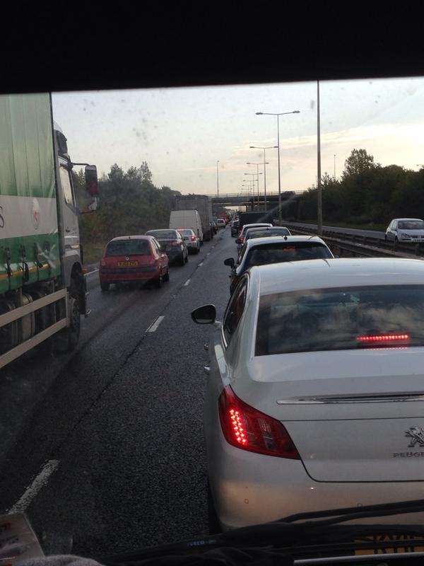 bradbuckle66's tweet photo. Already preying this won't be happening on the way to witham Monday morning #nightmare http://t.co/HRAC0NIJhk