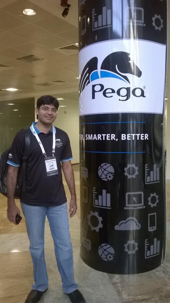 vijayamanchi's tweet image. Excitement all around! #pegadevcon