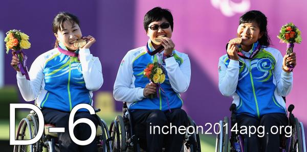 6 days to go until <a href="/Incheon2014APG/">Incheon 2014 APG</a>!
Did you know that Korea dominated archery 4 yrs ago at last Asian Para-Games?
