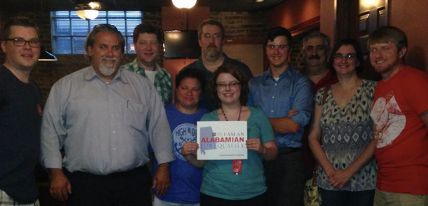 BenjaminNewbern's tweet photo. I am an Alabamian for equality! #Shoals #equality #EqualityAlabama #HRC #ProjectOneAmerica http://t.co/1IhDKU8Gpi