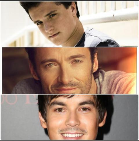HAPPY BIRTHDAY Josh Hutcherson Hugh Jackman and Tyler Blackburn 