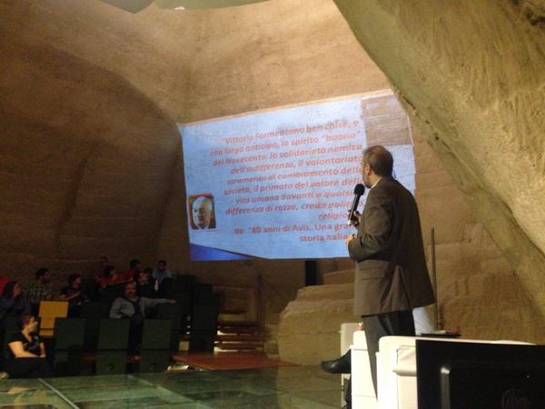giovaniavis's tweet photo. Il contributo di Vincenzo Saturni al Meeting Nazionale Avis #abcAVIS #mt2019 http://t.co/6FFhO867Mh